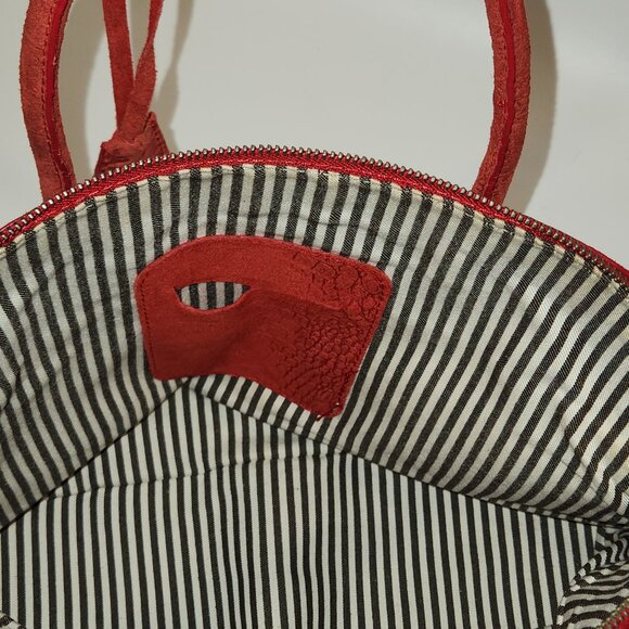 Red Pelle Over the Shoulder Purse - Picture 7 of 7